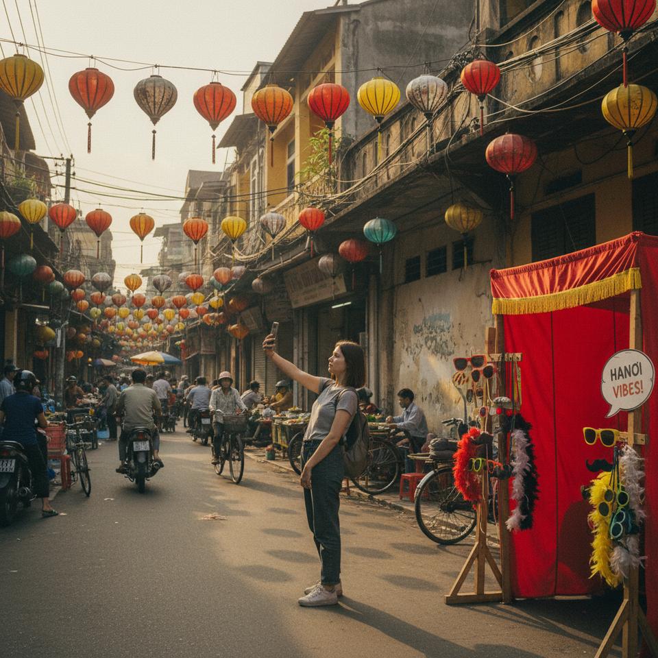 Capture Your Confidence: The Ultimate Expressive Photobooth Experience in Hanoi Old Quarter